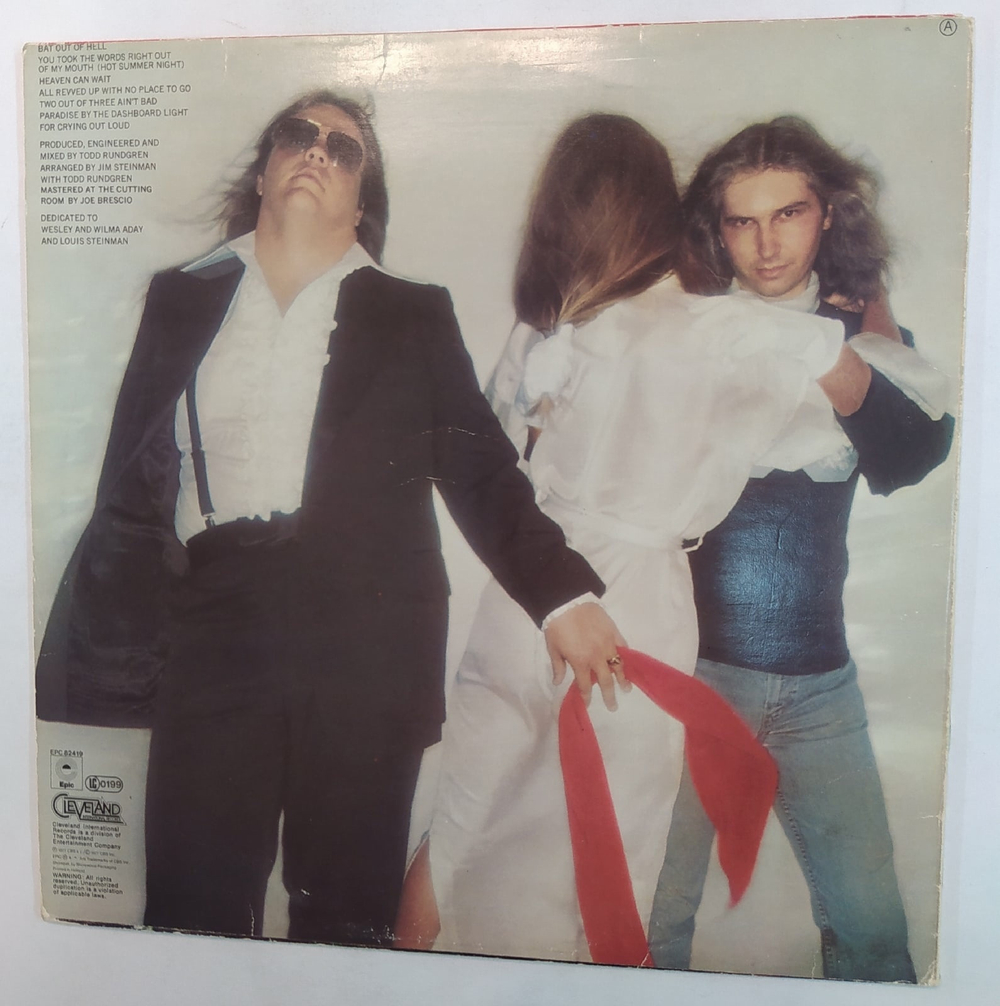 Meat Loaf Bat Out Of Hell (Holland 1977)