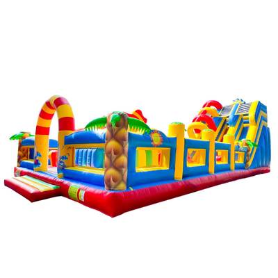 Коммерческий надувной батут «Тропикана макси», 15*8*6 м