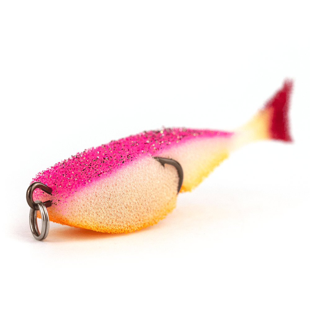 Поролоновая рыбка "Марка" мерцающая, 8см (15шт/уп)