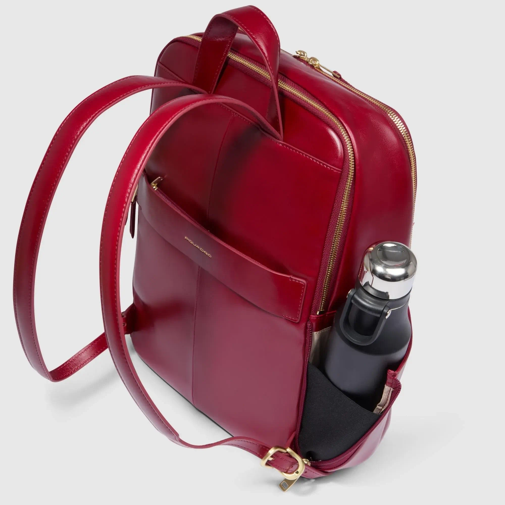 Рюкзак женский Piquadro Blue Square/ Rosso