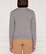 Хлопковый кардиган Elisabetta Franchi - серый(MK66S46E2)