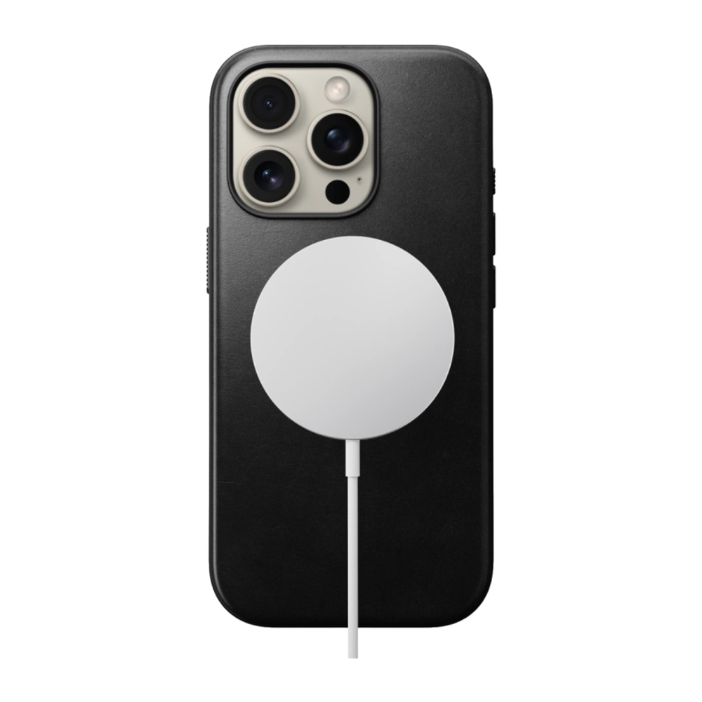 Кожаный чехол MagSafe Nomad Horween Modern Leather Case для iPhone 16 Pro Чехол из натуральной кожи Horween