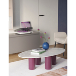 Столик кофейный mojo, 120х65,5 см, сливовый