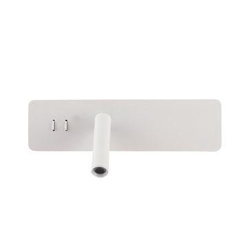 Настенный светодиодный светильник 3W+12W 3000K/4000K/5000K CLT 215W  WH белый Crystal Lux