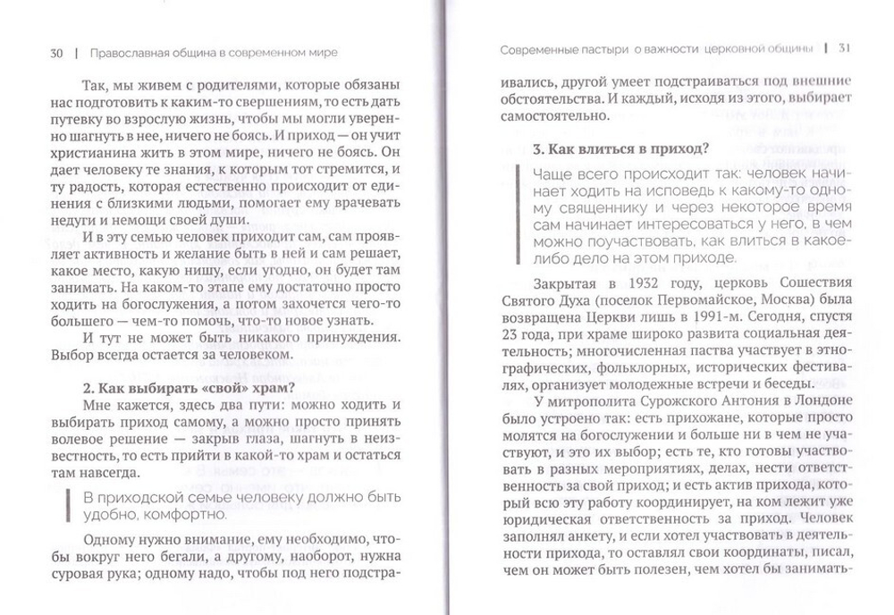 Православная община в современном мире. Елена Кочергина