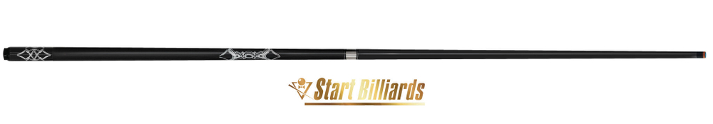 Кий Startbilliards Пул Карбон черный 2РС 145 см.