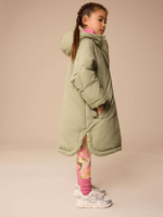 Куртка утепленная с капюшоном для девочки Next E25-190, Хаки