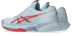 Женские теннисные кроссовки Asics Solution Speed FF 4 - sky/sienna