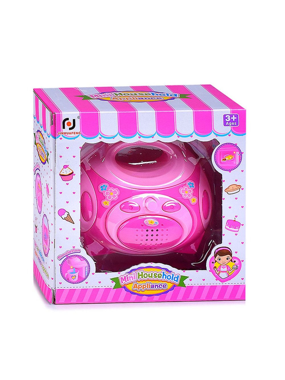 Магнитофон игрушечный на батарейках (3521-19)