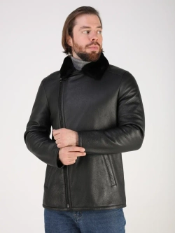 Дубленка зимняя натуральная куртка косуха