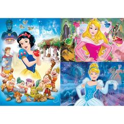 Puzzle Clementoni 25211 - Disney Princess - 3 x 48 pieces