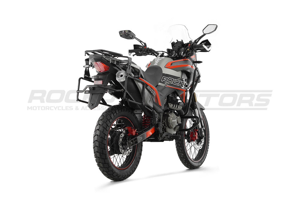 Мотоцикл турэндуро ROCKOT DAKAR ADVENTURE 2.0 (серый/красный)