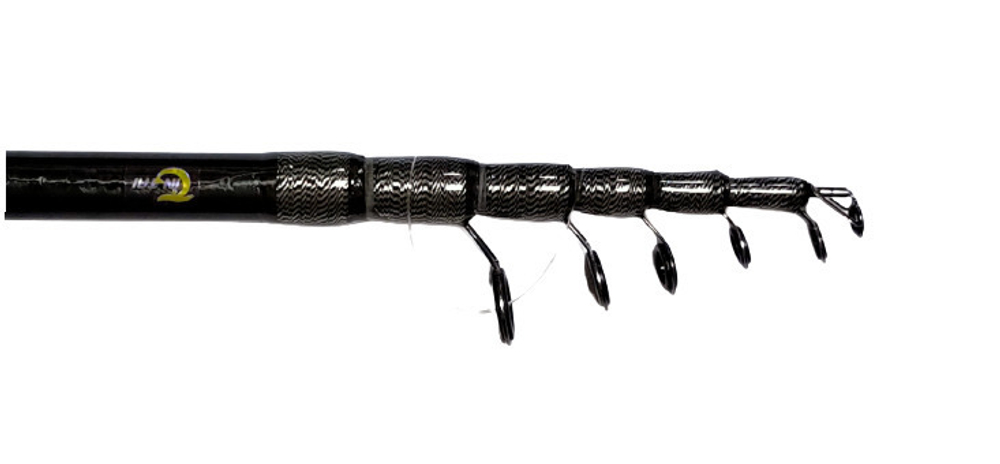 Спиннинг телескопический Carbon Tele BIGFISH JIN TAI 2.1 м тест 30-60 + чехол на молнии G723