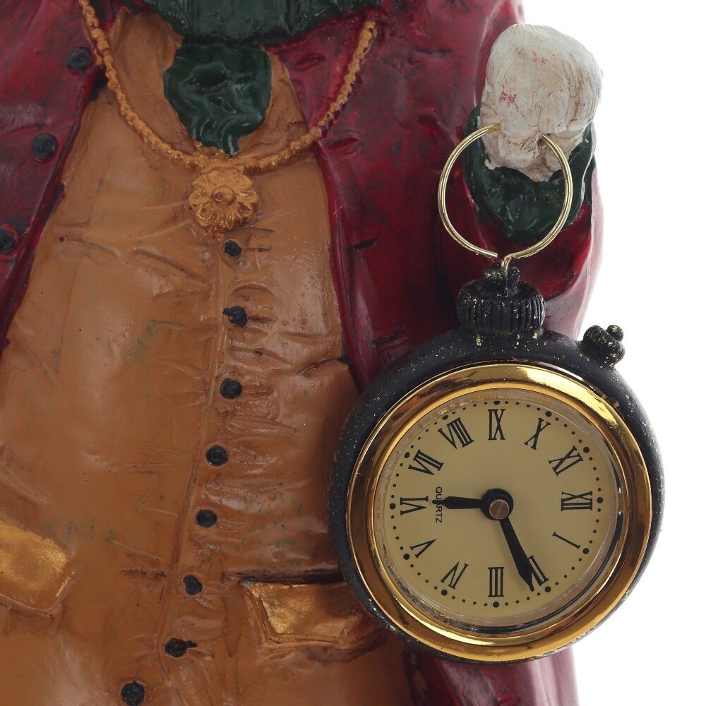 GAEM Фигурка декоративная "Кот" с часами, L14 W13 H41 см