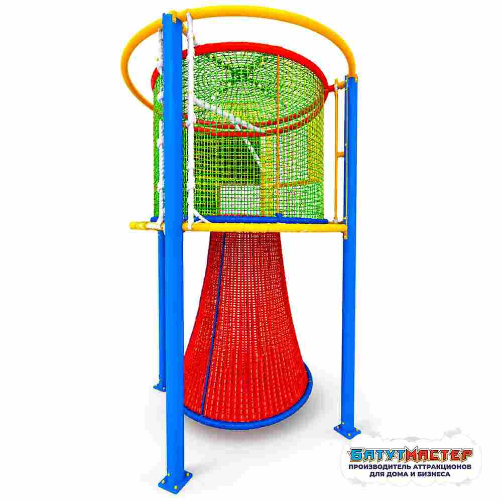 Канатный лабиринт «Торнадо» 3×3×6 м