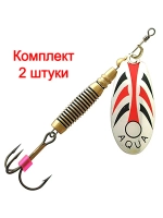 Блесна вертушка VELTIC 7,0g, лепесток № 1, цвет 02