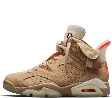 Кроссовки Nike Air Jordan 6 "Travis Scott - British Khaki"