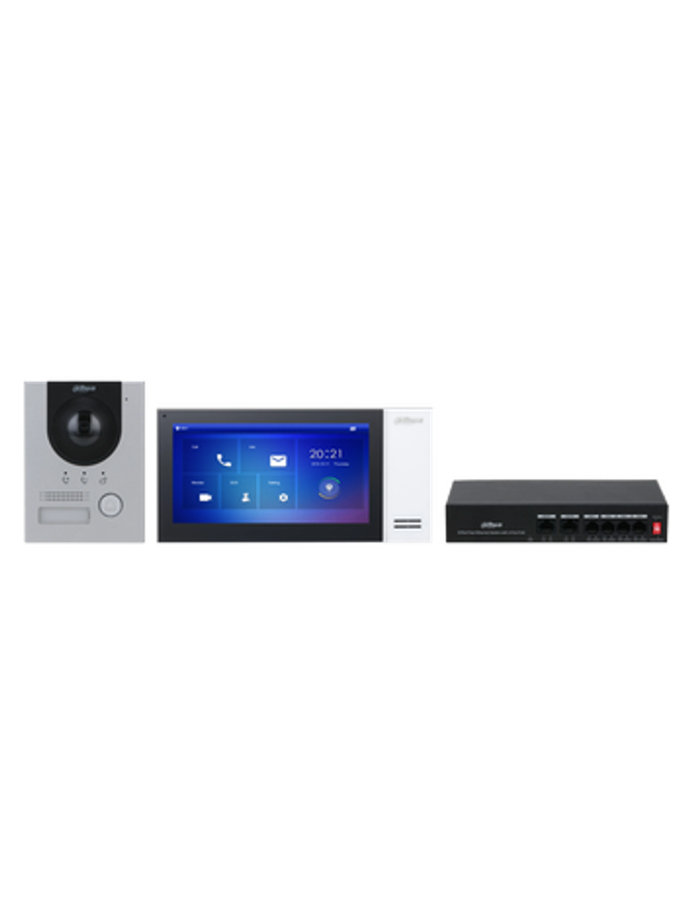 IP-комплект видеодомофона Wi-Fi Dahua DHI-KTP01L(F)