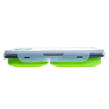 Силиконовый контейнер 3-отсека с ловилкой Premier Fishing PR-FH007 1200мл -