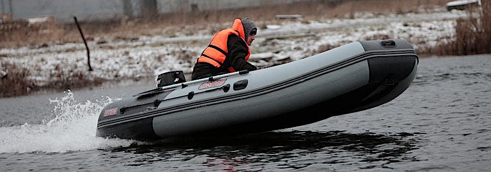 Лодка ПВХ Мнев и К Касатка-385 Sport -