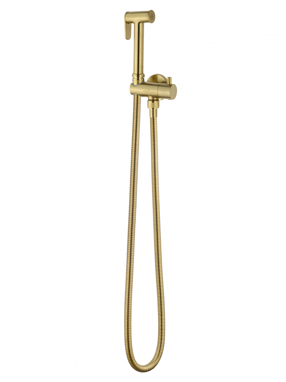 Гигиенический душ с запорным вентилем WONZON & WOGHAND, Брашированное золото (WW-88809903-BG)