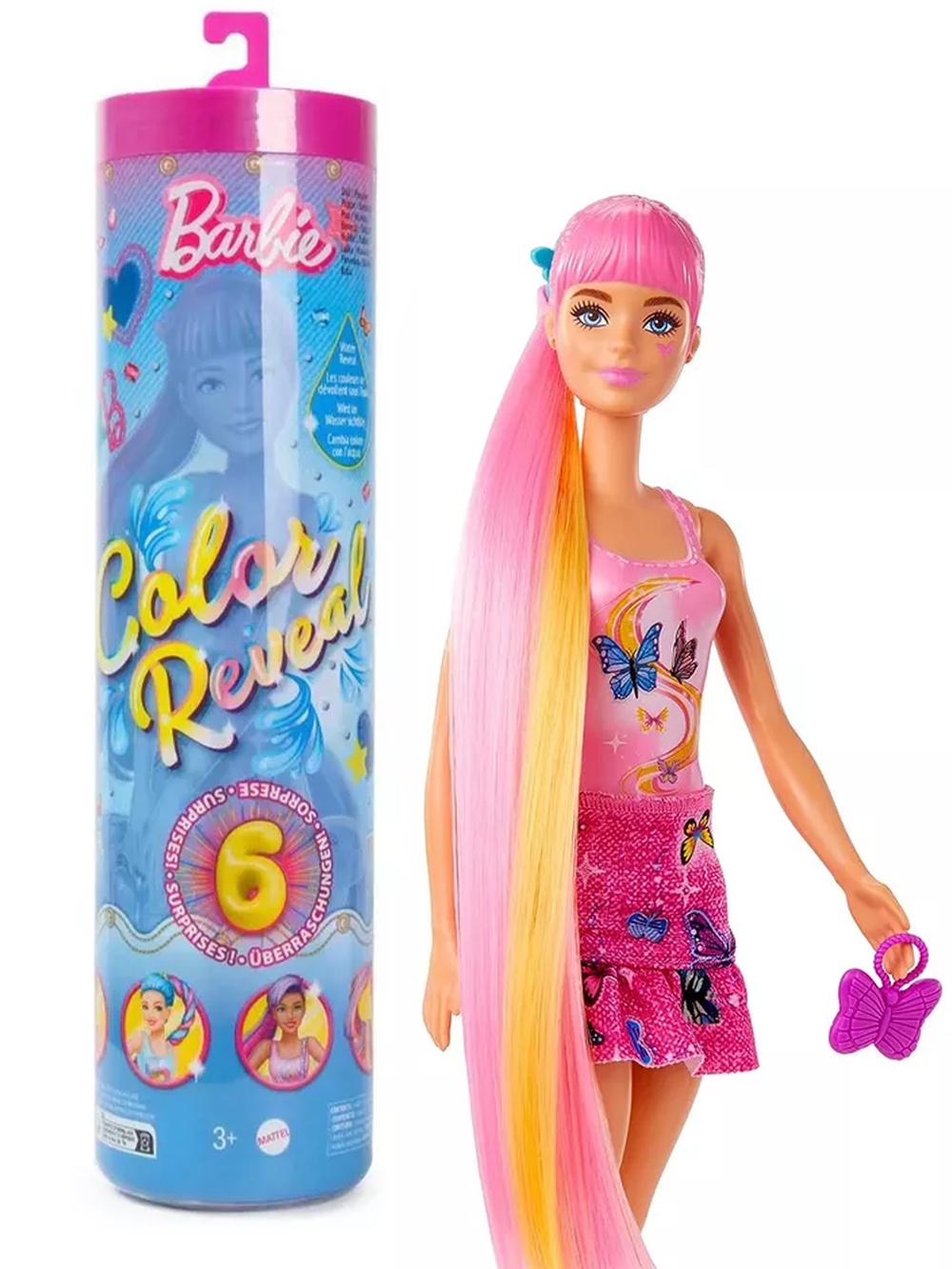 Кукла барби Color Reveal HJX55 «Джинсовый стиль»