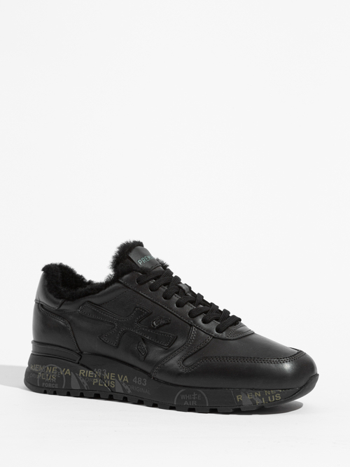 Кожаные кроссовки Premiata Mick 7111 с мехом