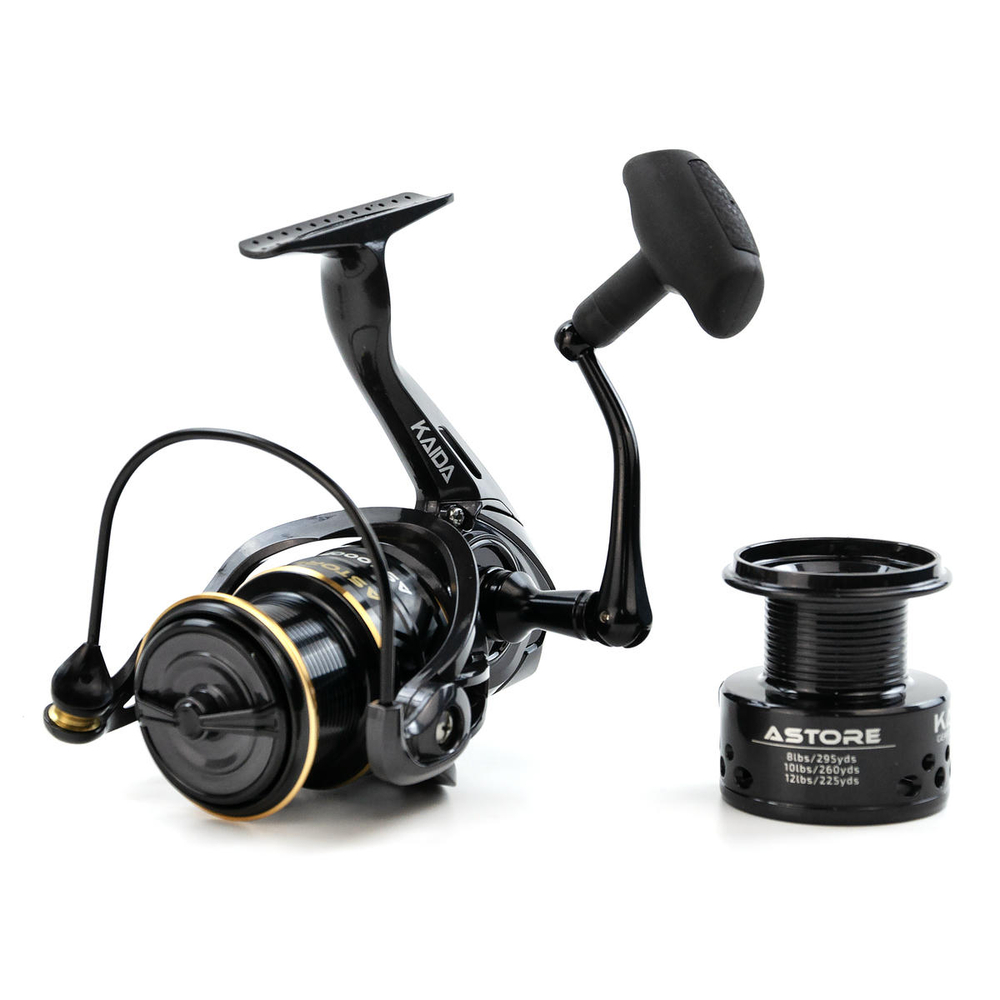 Безынерционная катушка Kaida ASTORE 4000F (5+1BB, мет. шпуля)