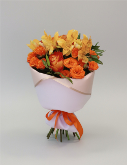 Букет Персиковый рай