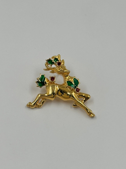 Брошь пин Олень Avon