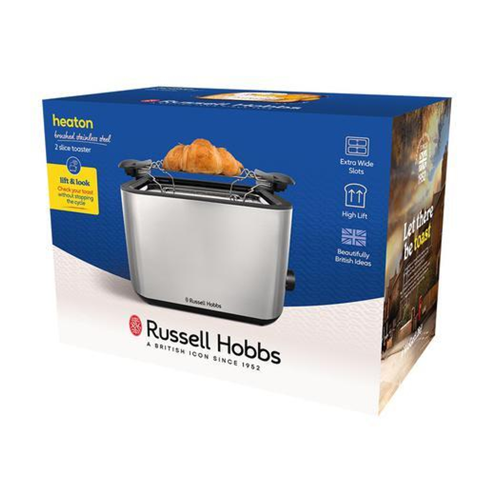 Тостер Russell Hobbs 27390-56 сталь/черный