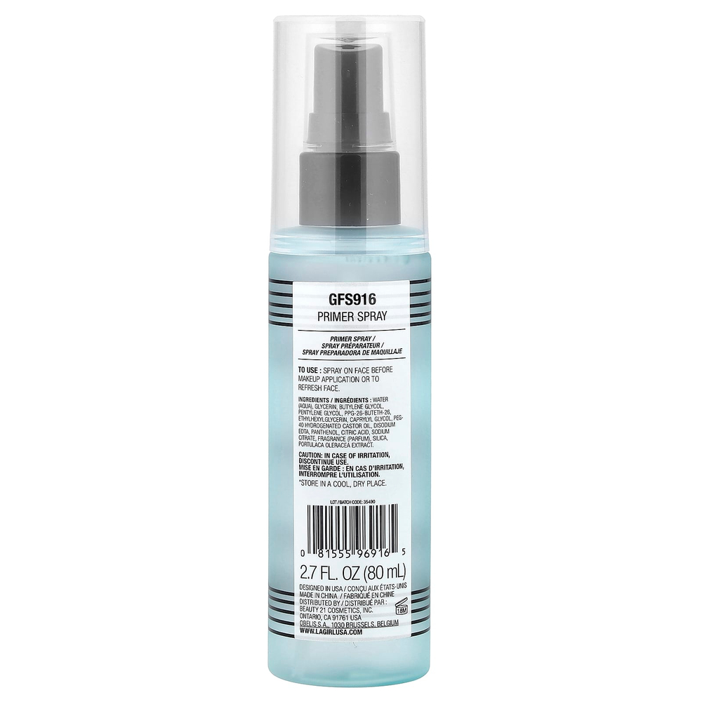 L.A. Girl, праймер-спрей, GFS916, 80 мл (2,7 жидк. унции)