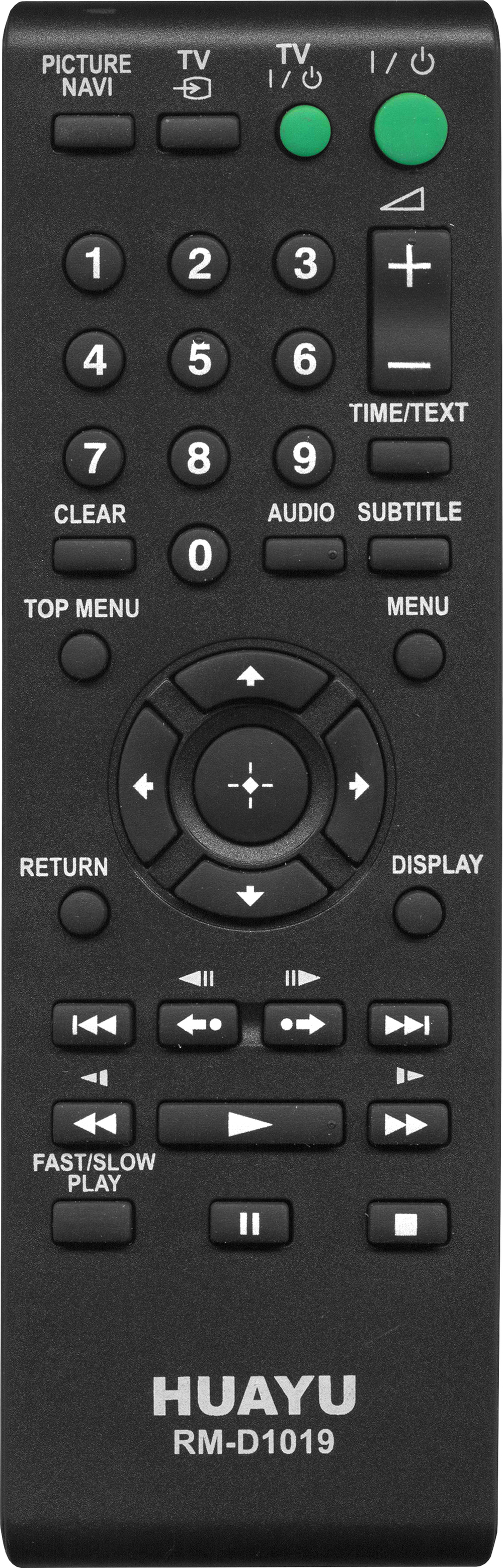 Пульт ДУ UNIVERSAL SONY RM-D1019 DVD