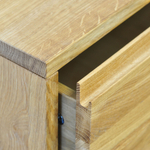 Высокий комод Дольче Вита из массива дуба с 6 ящиками