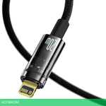 Кабель Baseus Explorer 2m Black (CATS000101)