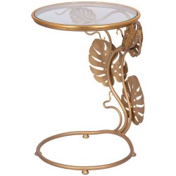 Столик приставной Monstera Deliciosa (Монстера) Амбер