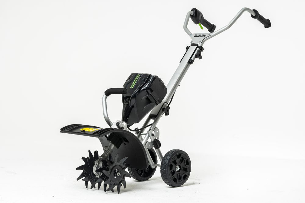 Аккумуляторный культиватор Greenworks GC82T, 2801107,82v, без АКБ И ЗУ