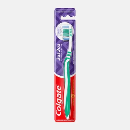 Зубная щетка Colgate Зиг Заг средней жесткости в ассортименте