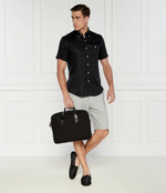 Льняная рубашка POLO RALPH LAUREN - черный(710795452)