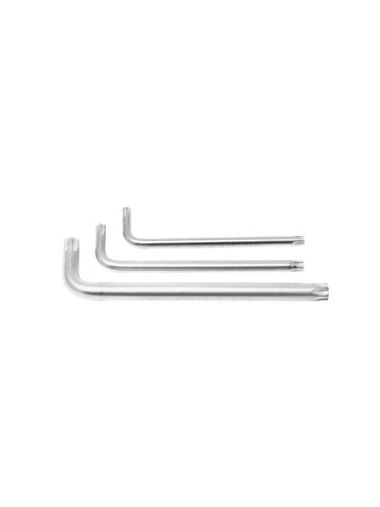 Ключ Г-образный 5-лучевой TS25 с отверстием RockForce##Rock FORCE RF-76F25