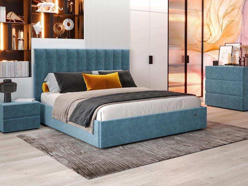 Кровать Ingrid 1800 модель 312 Галакси лайт 22