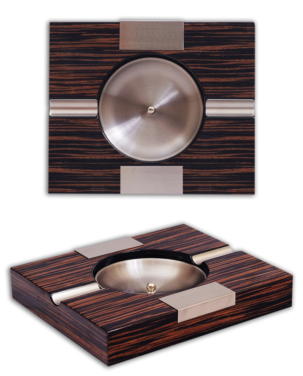 Пепельница для сигар Черное дерево