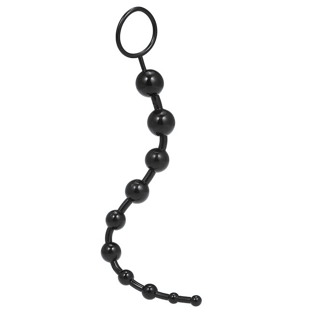 Анальная цепочка OnJoy черного цвета (Цвет: черный)