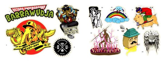 Стикербук PARAZITA KUSOK 3