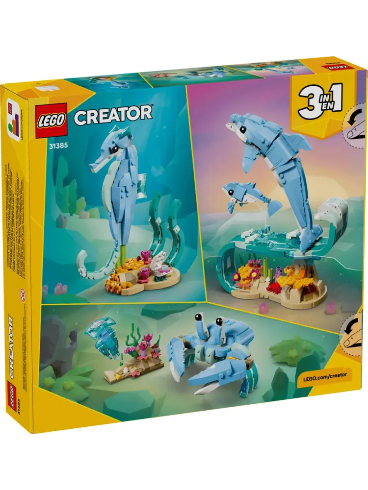 Конструктор Creator 31385 Морские животные 3в1