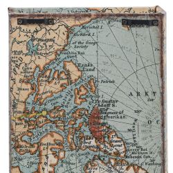 GAEM Ключница с зеркальным элементом, L17 W5 H26 см