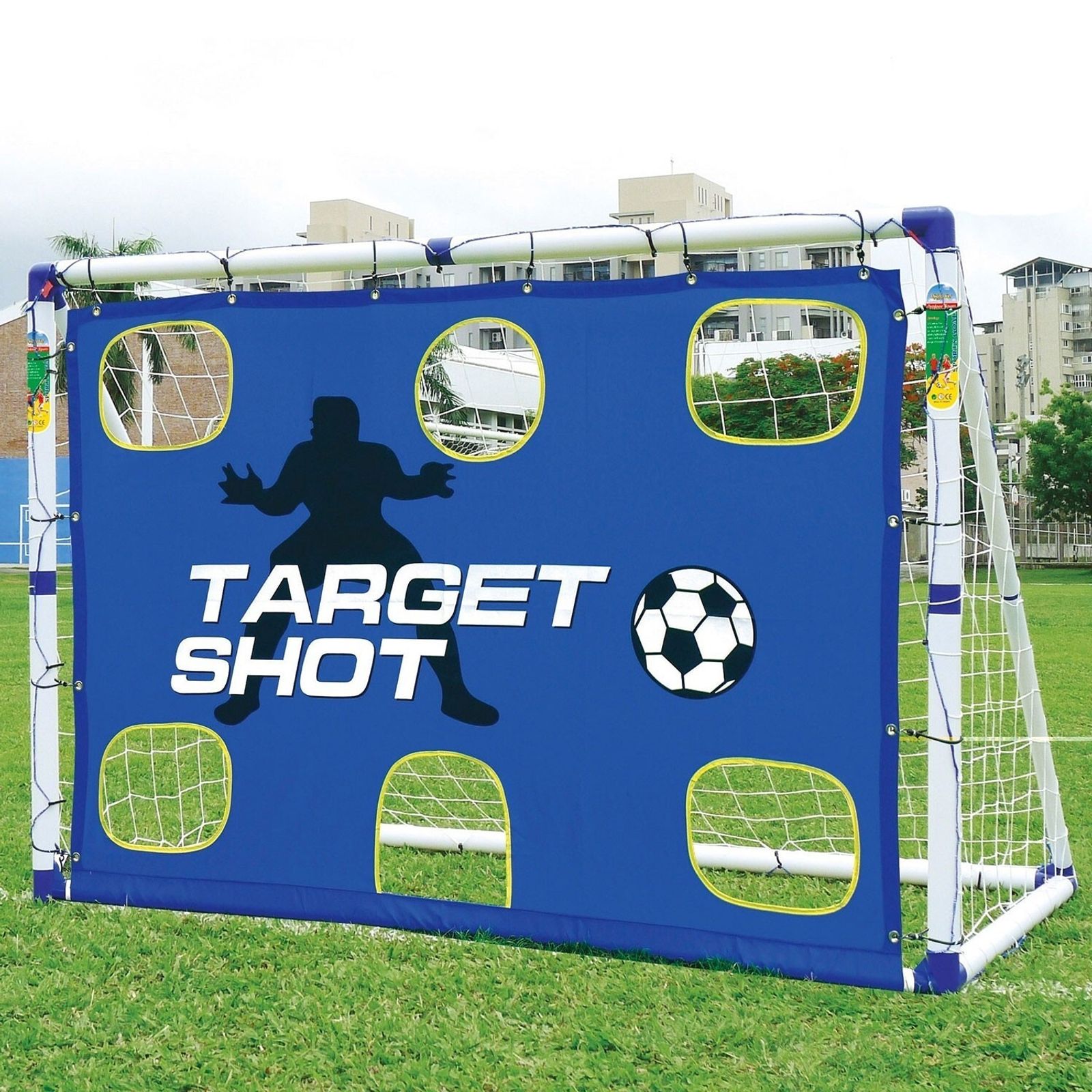 Ворота игровые DFC с сеткой-мишенью 183 см  GOAL7180T фото №1
