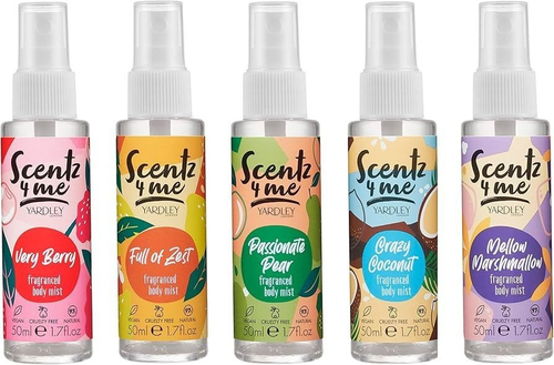 Yardley Scentz 4 Me Fragranced Body Mist