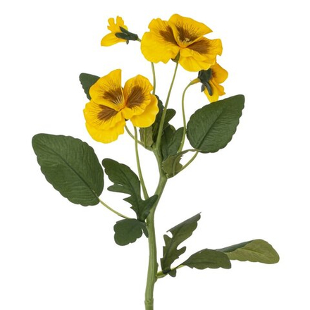 GAEM Цветок искусственный "Фиалка", L12 W8 H37 см