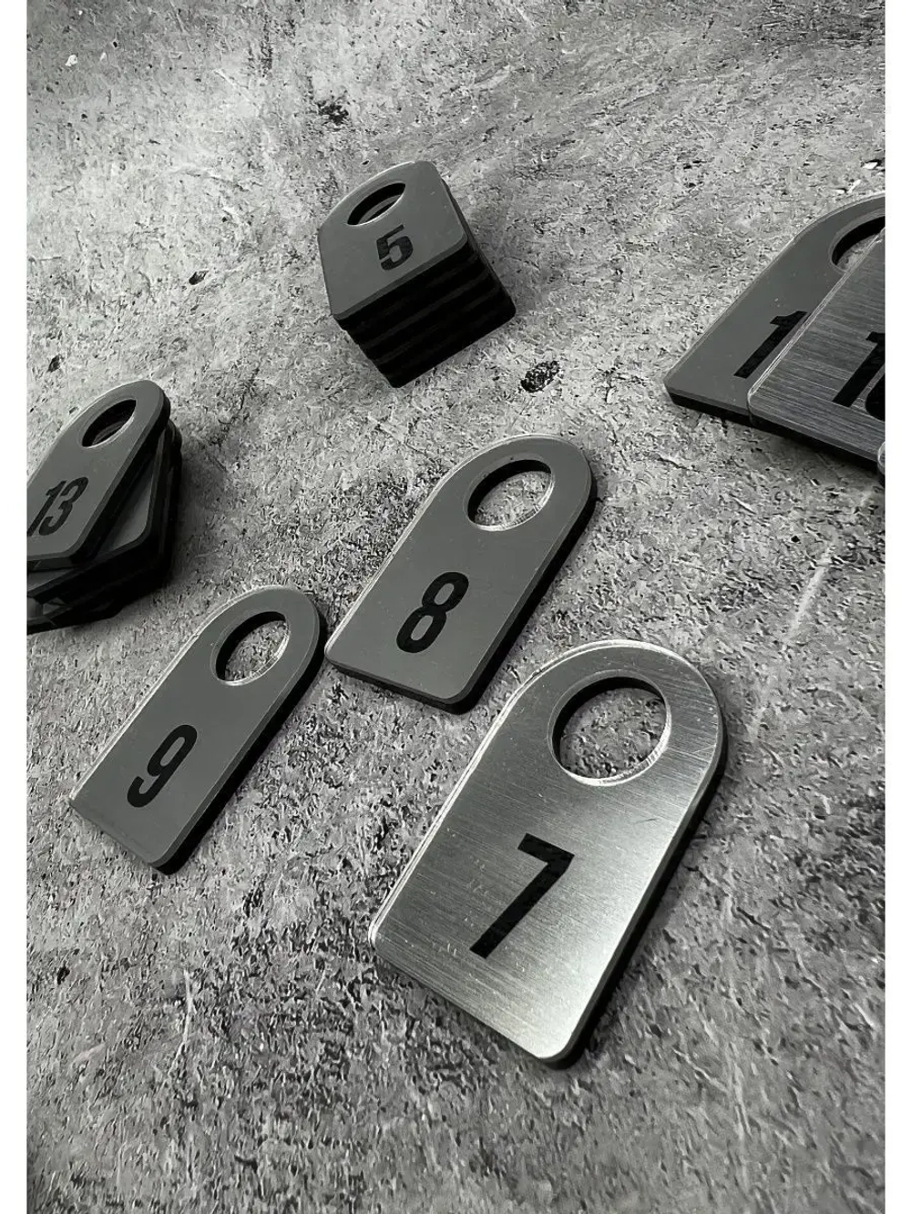 Номерки для гардероба 100шт